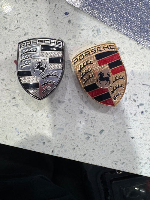 Genuine Porsche Airbag Emblem - Turbonite