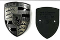 Genuine Porsche Hood Emblem - Turbonite